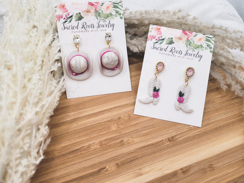 Barbie-Inspired Cowgirl Earring Collection